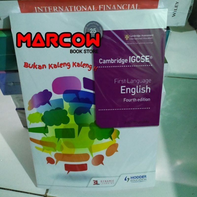 Promo Buku Cambridge IGCSE First Language English