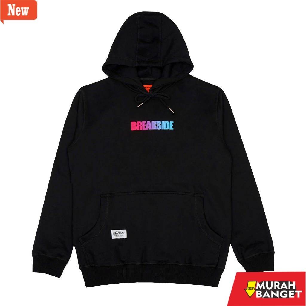 hoodie pria recomended shopee Breakside Hoodie Instinct - Black Hoodie Pria