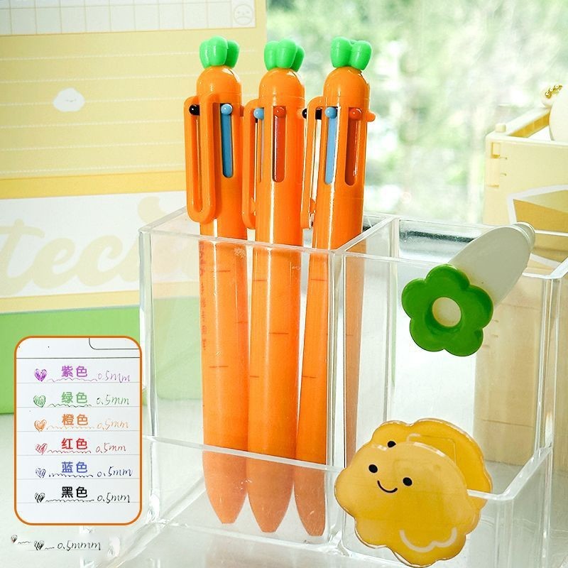 

TERMURAH! PULPEN 6 WARNA TINTA BENTUK WORTEL / PEN MEKANIK WORTEL 6 WARNA ATK