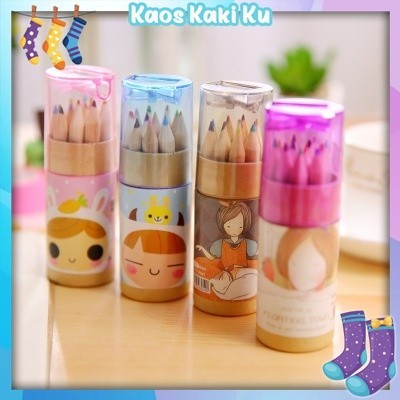

Pensil Warna Dan Peraut Pensil Warna Set 12 Warna 3 223