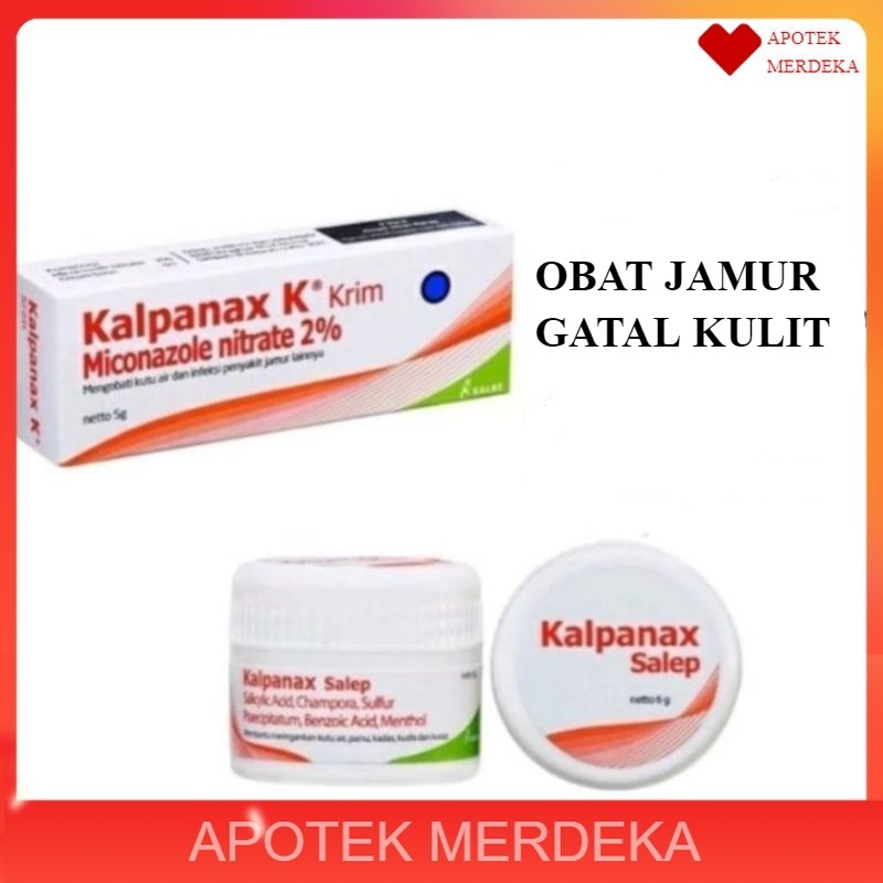 Kalpanax krim / salep / salep pagoda Kalpanak Salep Kulit Panu Kadas Kudis Kurap Kutu Air Jamur