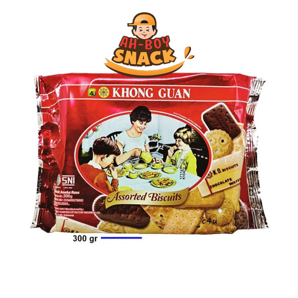 

KHONG GUAN ASSORTED BISCUIT 300 GRAM - AHBOY SNACK