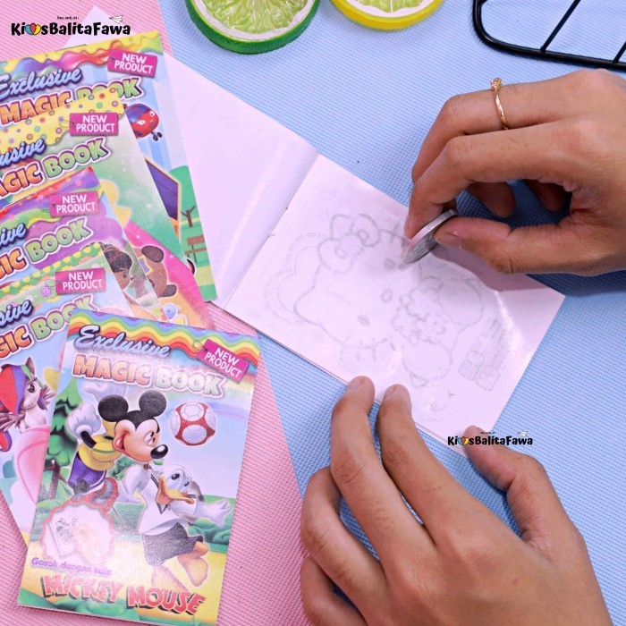 

Mainan Buku Gosok - Jadul Magic Murah Untuk Anak-Anak (Gosok Koin)