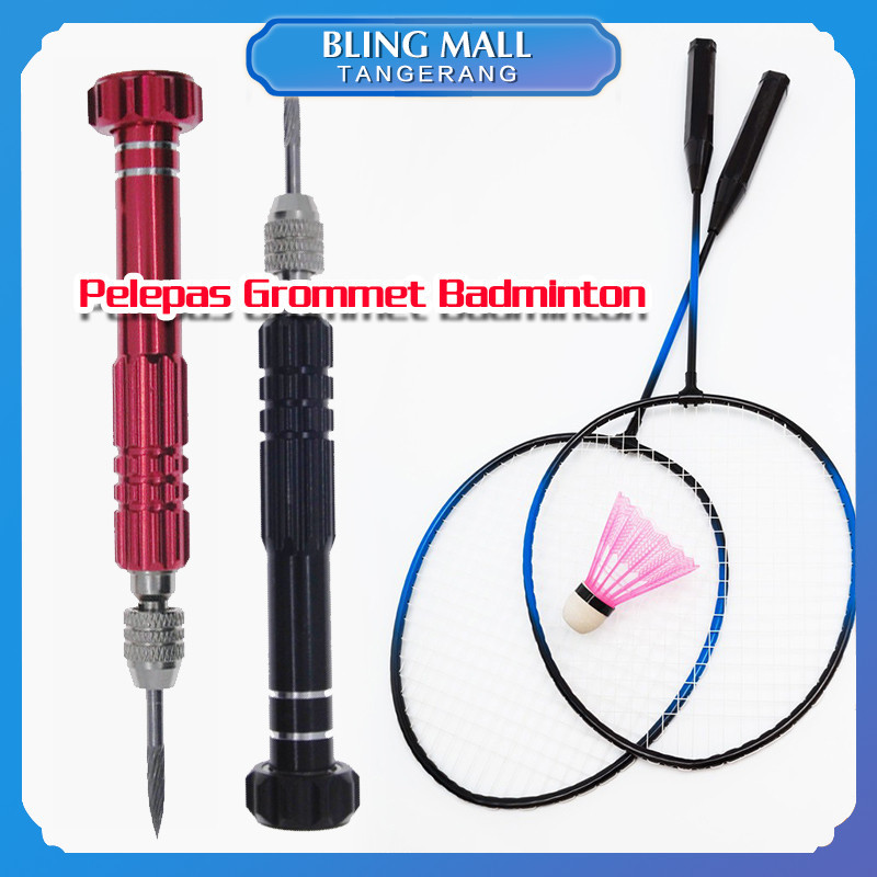 Alat Penghilang Grommet Raket Badminton Tenis Bahan Stainless Steel Alat Pelepas Grommet Badminton
