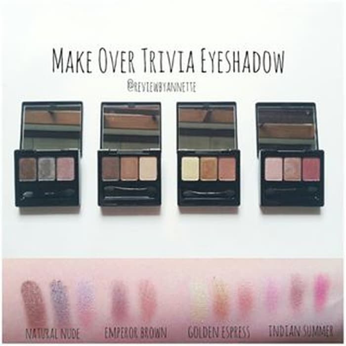 MAKE OVER Trivia Eye Shadow 6 G / Make Over Eyeshadow / Eyeshadow Make Over
