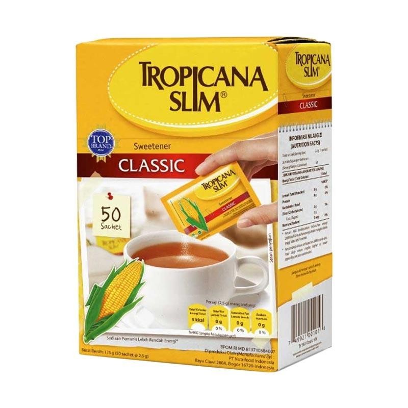

Tropicana Slim Classic Gula [50 Sachet/ 2.5 g]