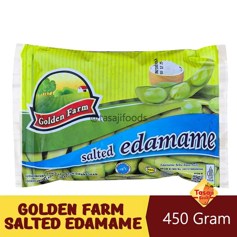 

Golden Farm Salted Edamame 450gr