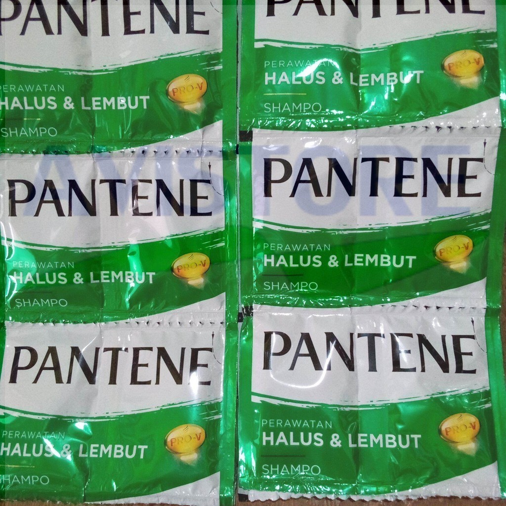 PANTENE Shampo Perawatan HALUS dan LEMBUT 10mL ( 1 renceng / 12 sachet )