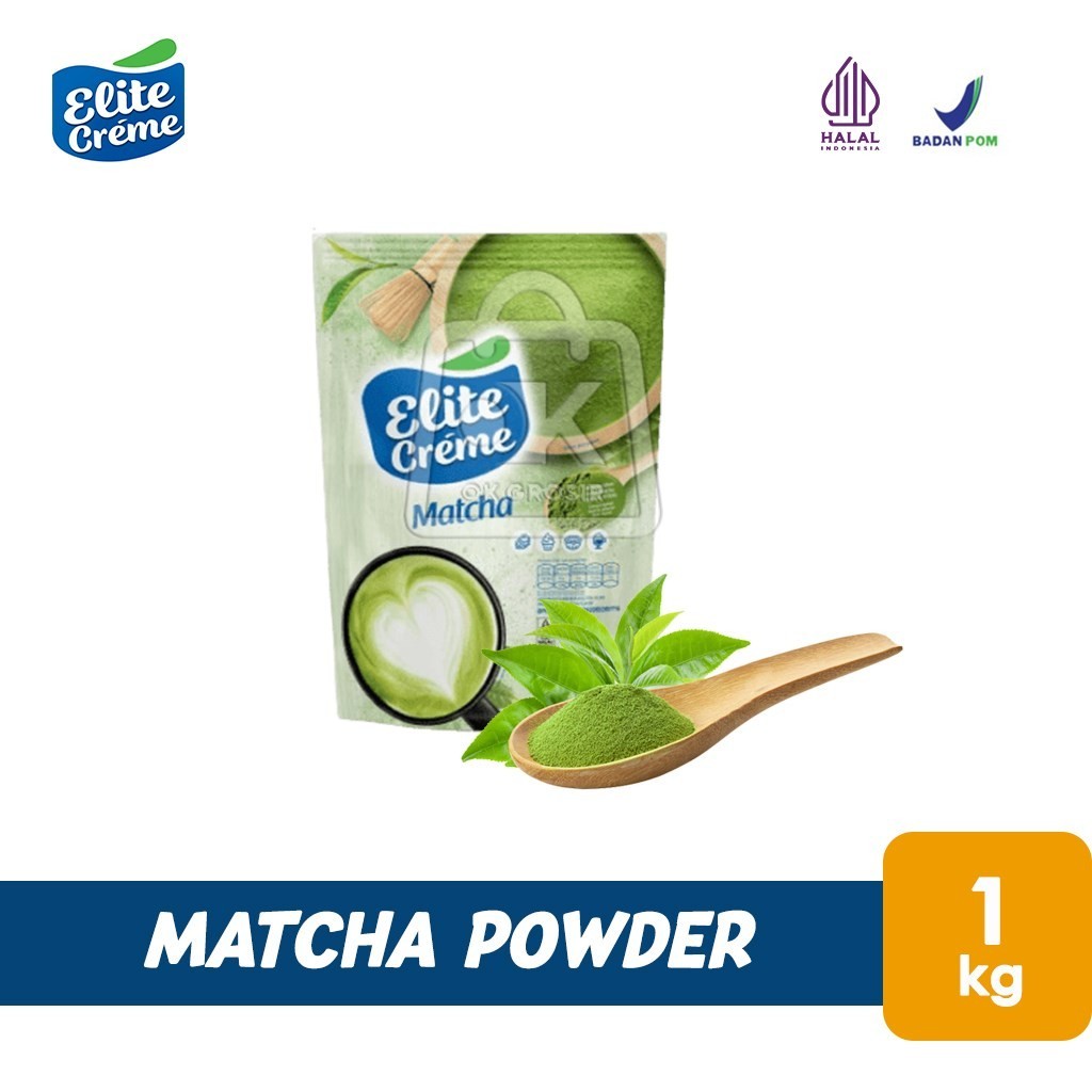 

Matcha Powder ELITE CREME Bubuk Minuman Rasa Matcha Jepang (Pouch 1kg)