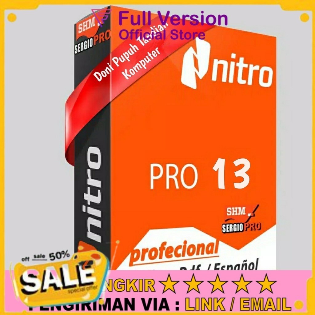 Beli 2 Gratis 1 Nitro Pro PDF 13 Full Version Lifetime