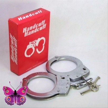 BORGOL TANGAN / HANDCUP / BORGOL SUNGGUHAN / BUKAN MAINAN