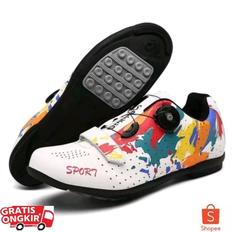 Speed Sepatu Sepeda Non Cleat Sepatu Gowes Non cleat bicycle Shoes