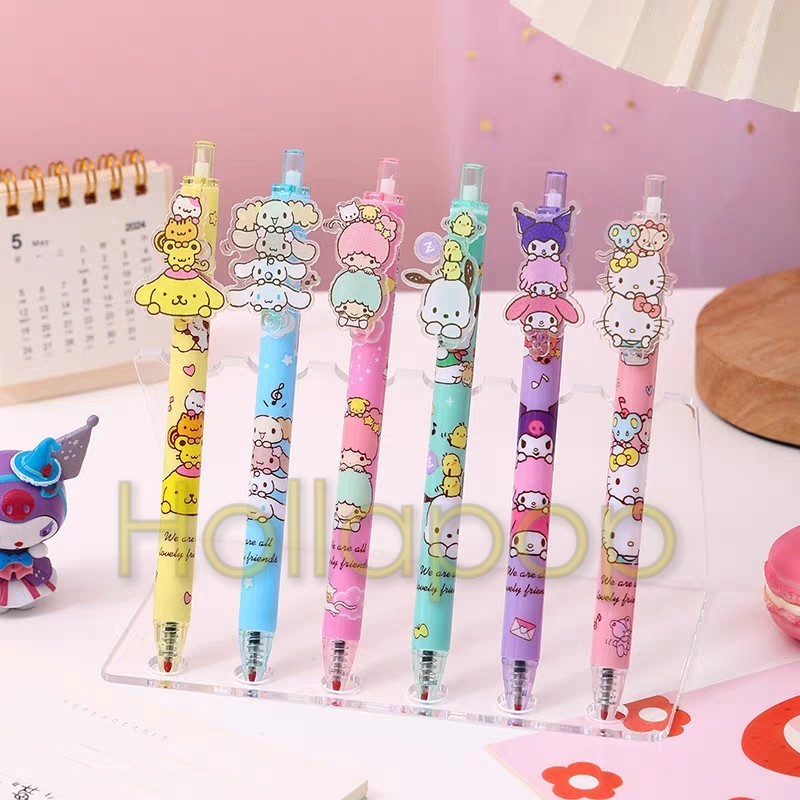 

HOP Bolpen Kuromi Twin Stars Pompompurin Cinamoroll Hello Kitty Pochacco TUMPUK