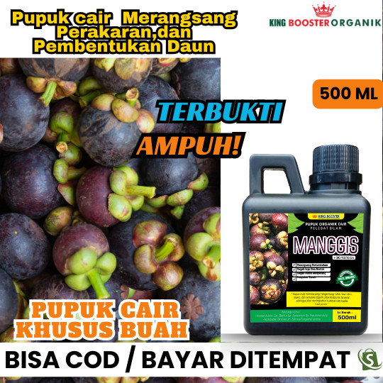 Pupuk Booster MANGGIS Pupuk Cair 500ml MANGGIS Pupuk Semprot Untuk Tanaman dan MANGGIS Pupuk Ajaib P