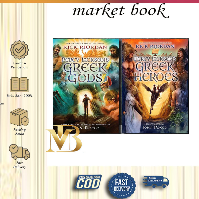 Greek Heroes (Percy Jackson's Greek Gods) - Rick Riordan (English) - AZ Seller