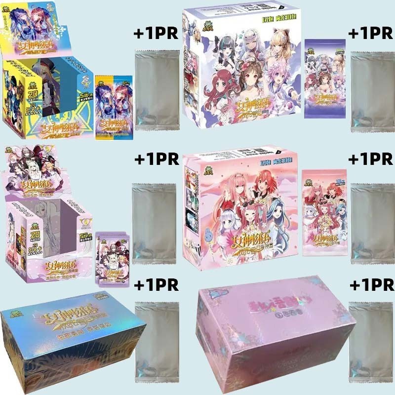 

Goddess Story Collection Cards PR Booster Box Full Sets NS 5m07 10m01 5m05 5m06 Rem Playing Game Cards