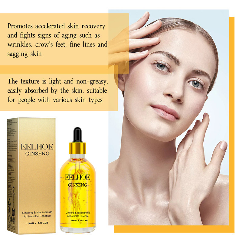 [AW]Ginseng Gold Polipeptida Ginseng Serum 100ml Whitening Anti aging &anti penuaan&Anti keriput-COD