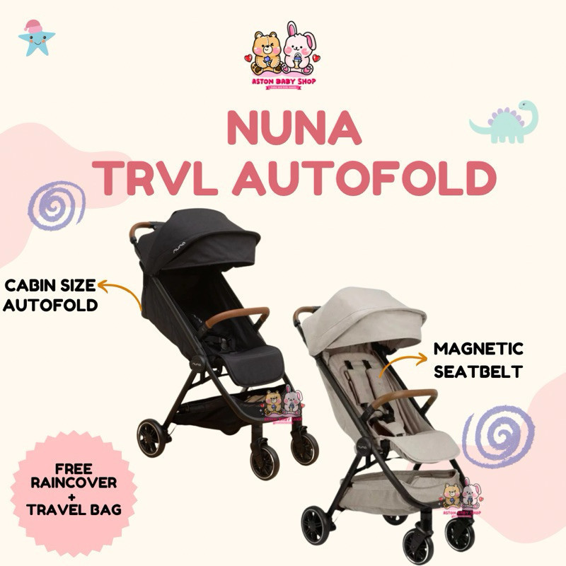 Nuna TRVL Stroller Autofold Cabin Size / Nuna Stroller Bayi Travel