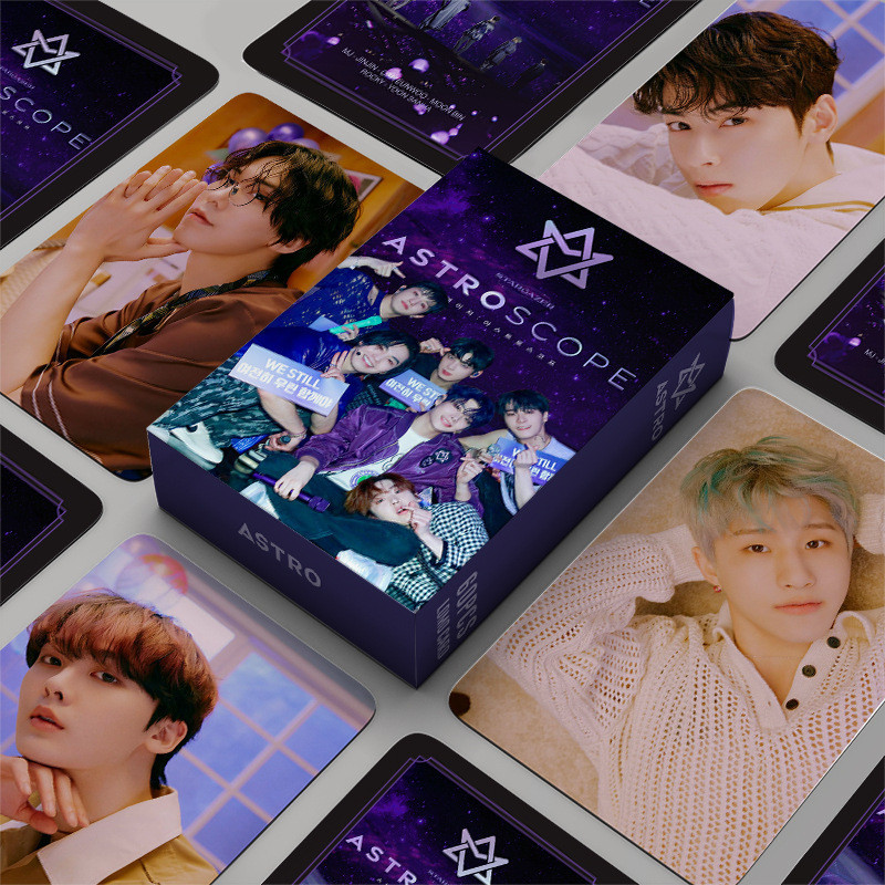 

Kpop ASTRO Drive To The Starry Road Lomo Cards New Album Photocards collection High Quality Print Photo cards fan gift