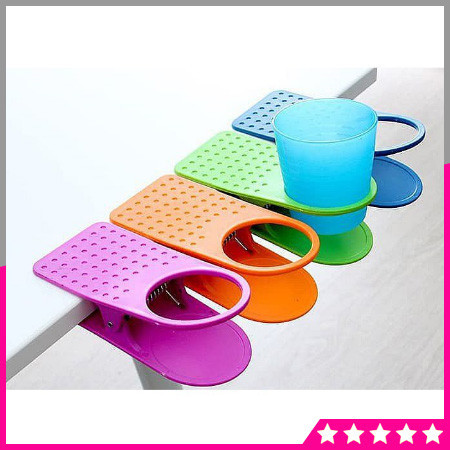 Penjepit Tempat Gelas Mug Di meja Table Cup holder Cup Clip