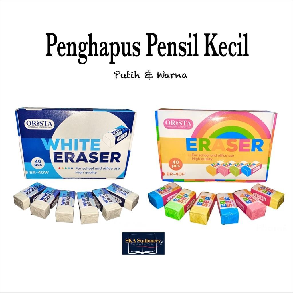 

Penghapus / Stip / Eraser Pensil Kecil (Pcs)