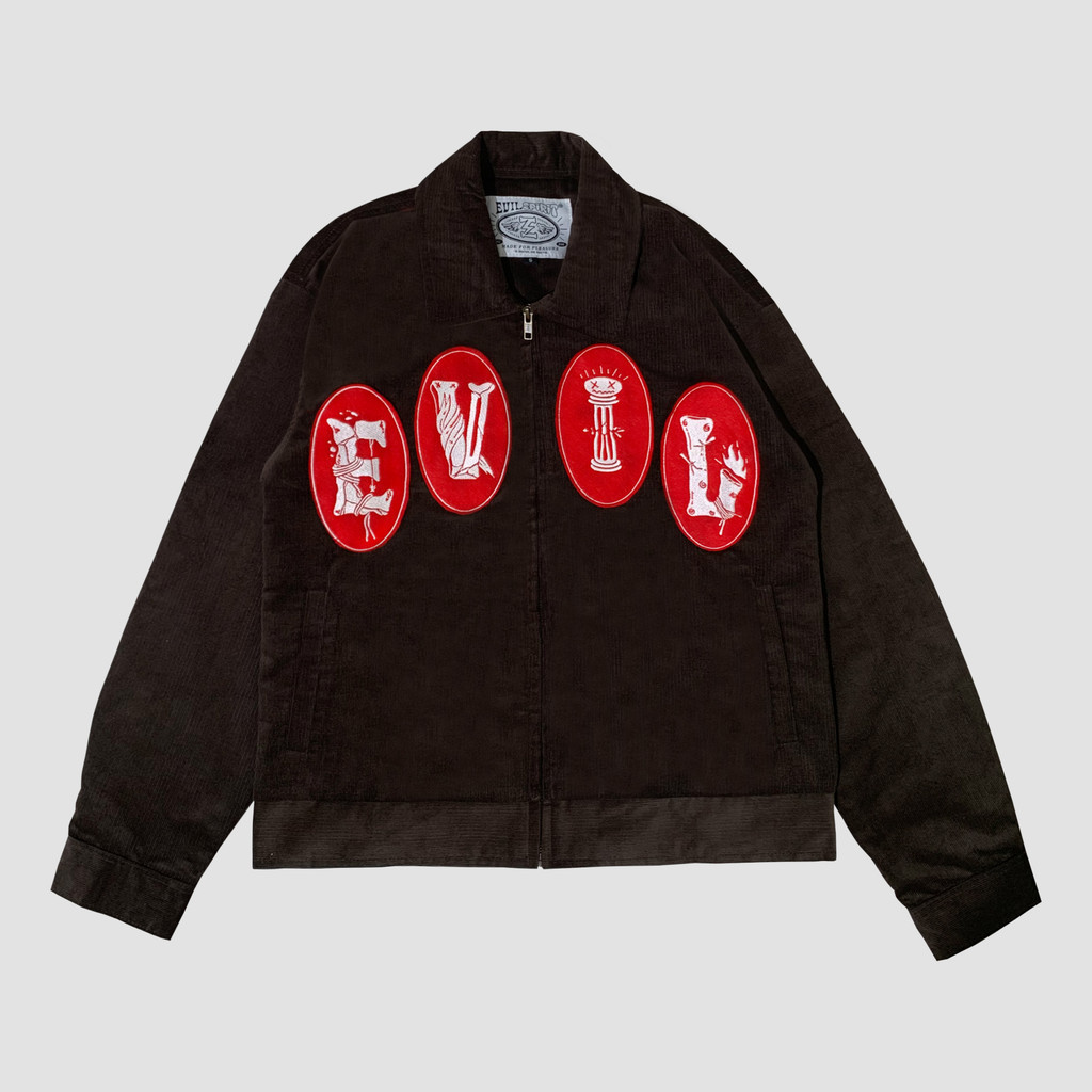 EVILSPIRIT JACKET CORDUROY - CLORODY BROWN UNISEX