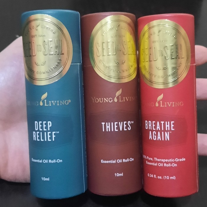 young living young living deep relief roll on thieves roll on breathe again roll on essentials oil o