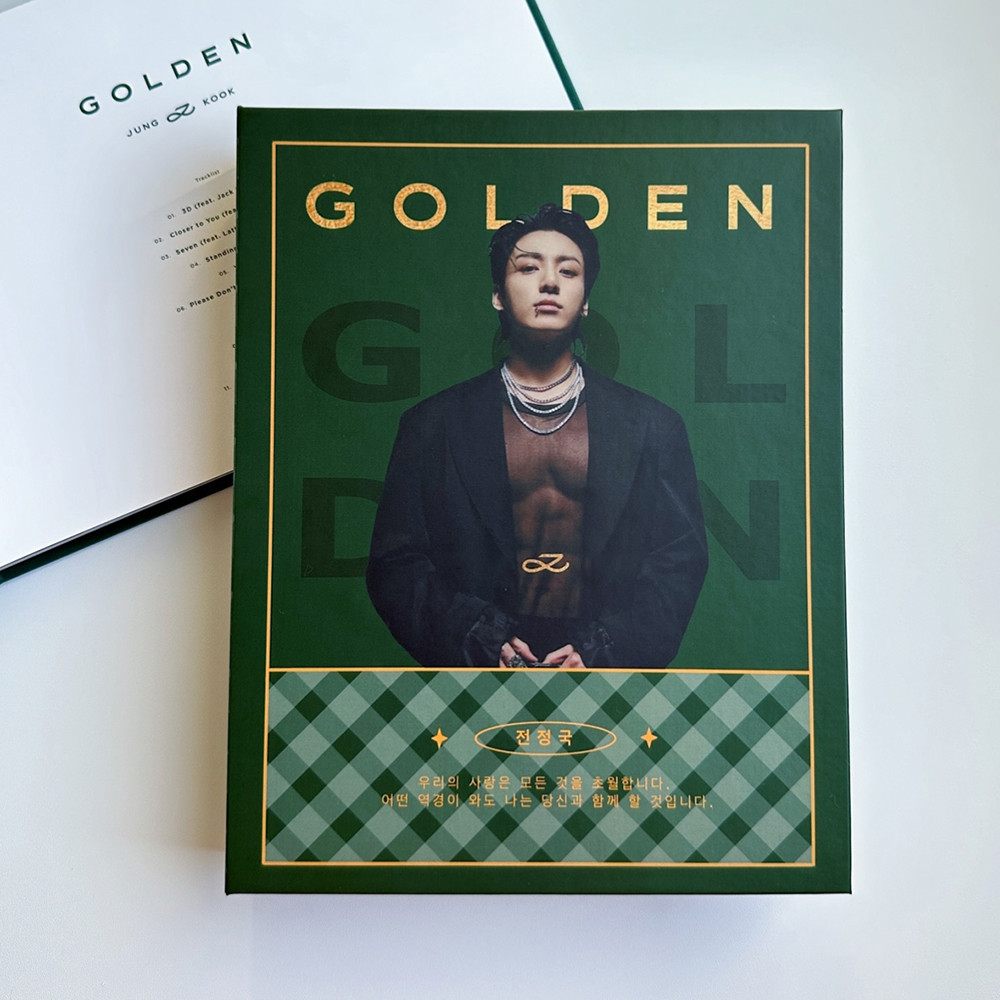 

A5 Kpop Photocard Album GOLDEN Binder Photocard Collect V SEVEN LAYOVER Collect Book Photo Holder K