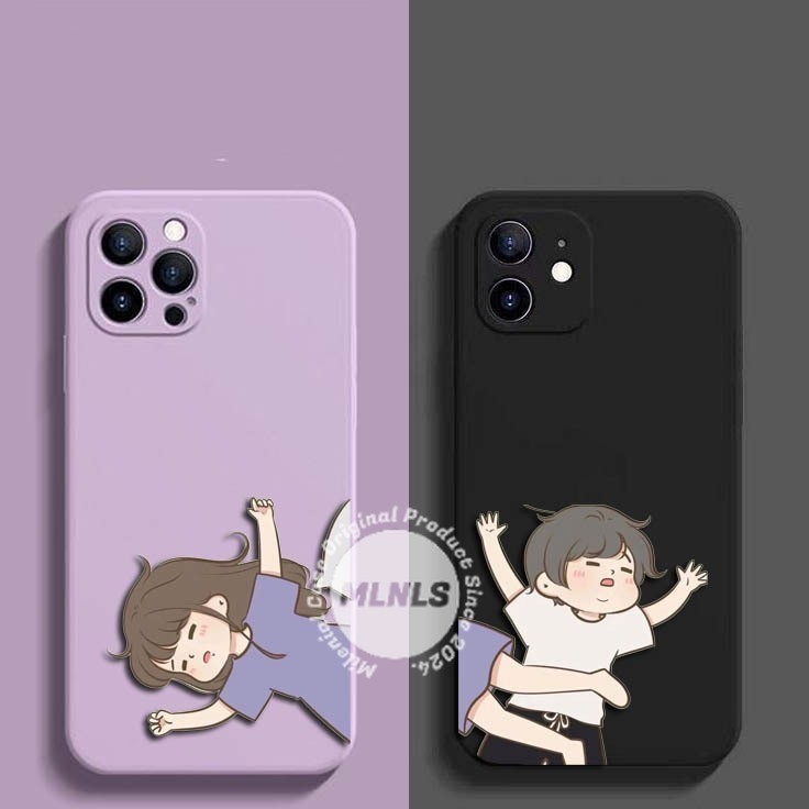 Softcase Couple For All Type [MC106] Case Couple Vivo Y36 | V29 | V27 | V27e | Y27 | Y35 | Y22 | Y02