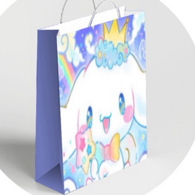 

Party Balon NEW Paper bag/ goodie bag / Tas souvenir kuromi cinamoroll 29x20x7.5cm