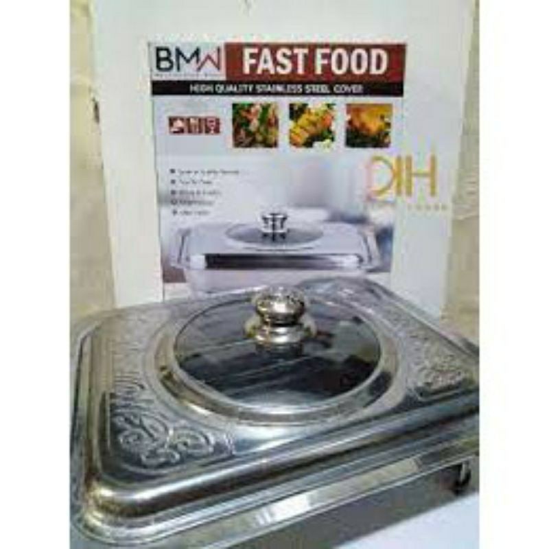 Tempat Wadah Saji Makanan Stainless Prasmanan