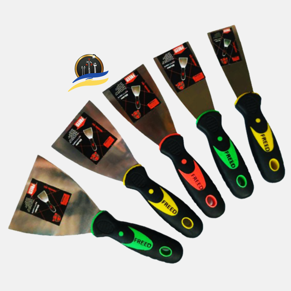 

Kape Gagang Karet Ukuran 1.5" 2" 2.5" 3" 4" Inch Freed Alat Kerok Cat Dempul Dinding