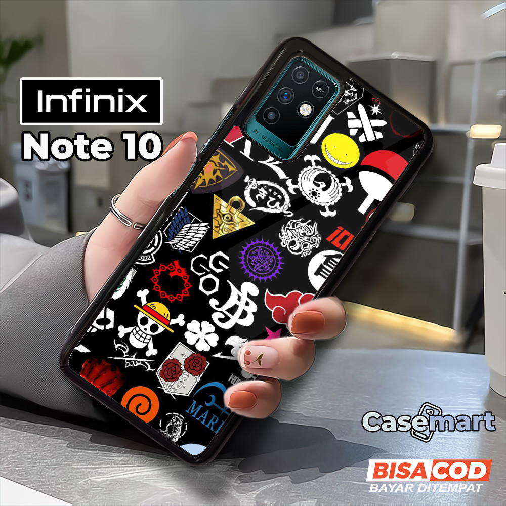 Case Infinix Note 10 Casing Infinix Note 10 Casemart [SHJP] Case Glossy Case Aesthetic Custom Case A
