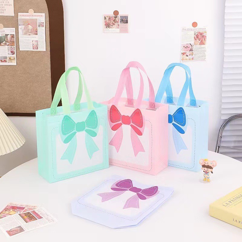 

(SANRIO UNIQUE23) TAS GOODIE BAG ULANG TAHUN / TAS HAMPERS BAHAN WOOVEN / TAS MODEL PITA ULANG TAHUN ANAK