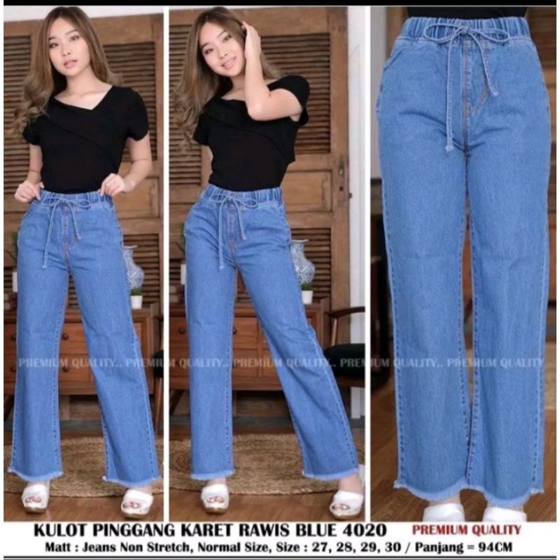 TERBARU CELANA KULOT RAWIS/CELANA JEANS RAWIS/CELANA WANITA KULOT RAWIS