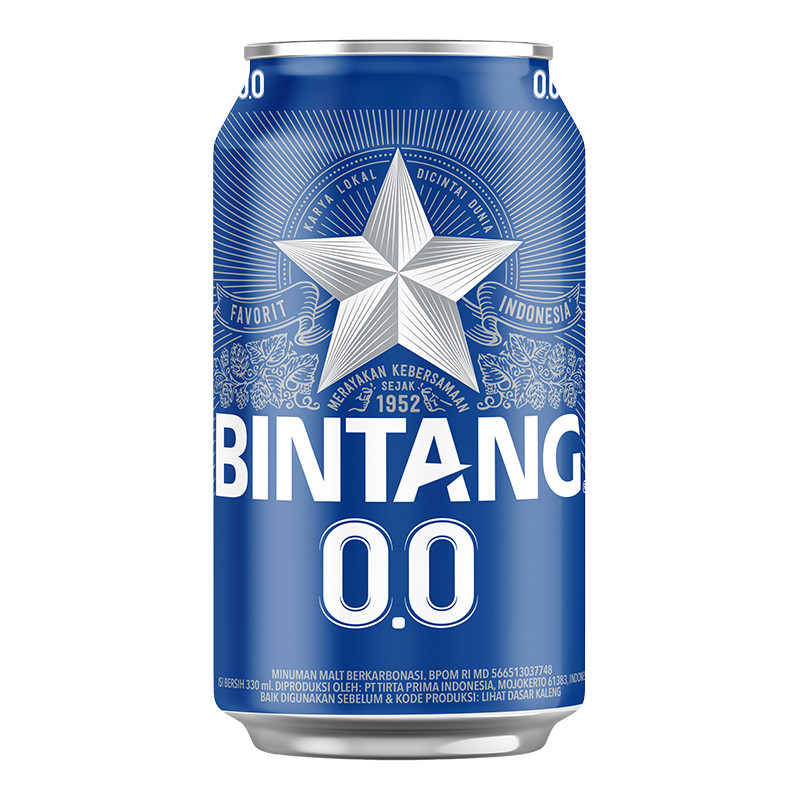 

BINTANG Zero Minuman Berkarbonasi 330 ml