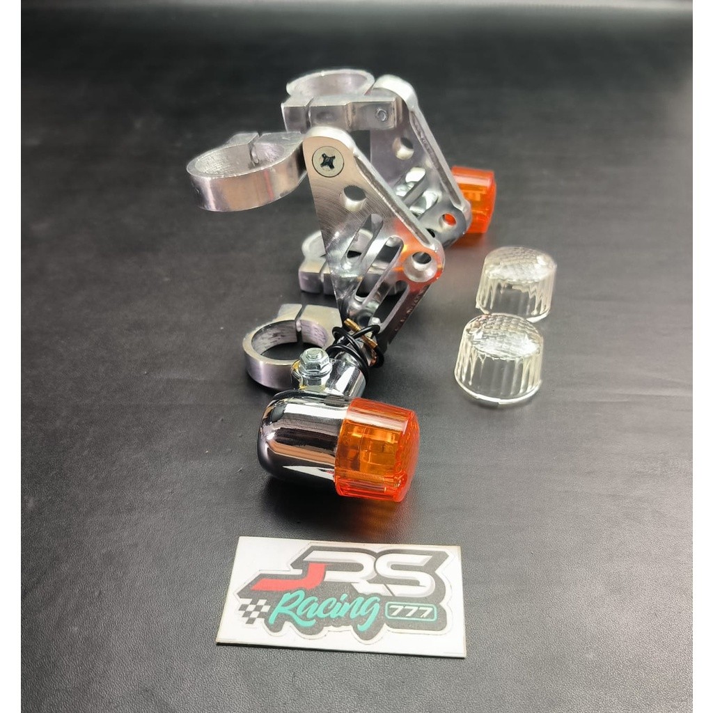 COD bisa Kupingan lampu cnc set Sein diamond lampu sen diamon Kupingan lampu pesek Kupingan cnc as 3