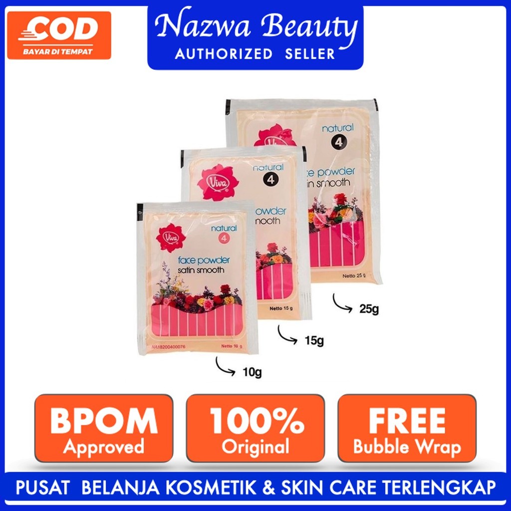 Nazwa Beauty Viva Bedak Zak (Refill - Face Powder) Tersedia 3 Varian Warna