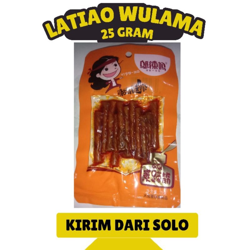 

Latiao Mini 25 Gram Wulama Latio Halal Snack Viral