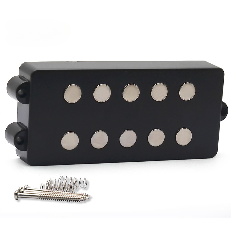 Open Bass Guitar Pickup 5 String Double Coil Humbucker Pickup Ceramic Magnet 62MM for Music Man Styl