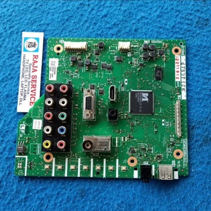 mb tv sharp LC 32LE3471 LC 32LE347I mainboard mesin modul board - second -AD87