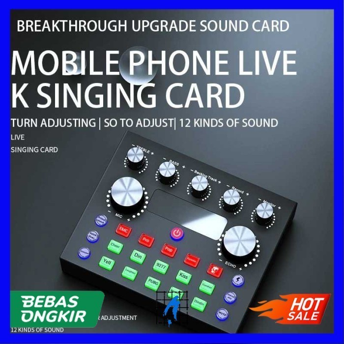 Mixer USB Sound Card Bluetooth Amplifier Sound Effect