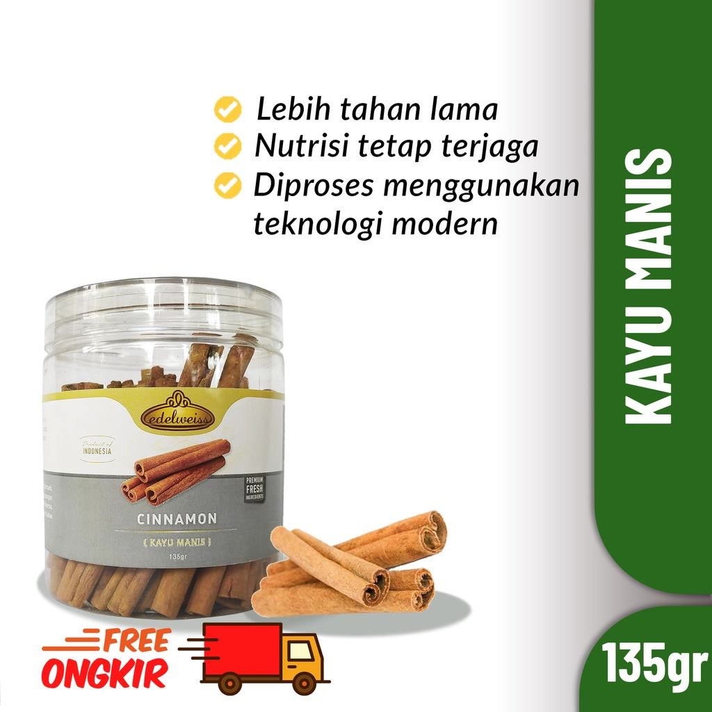 

Kayu Manis / Kayu Manis Linting / Cinnamon / Cinnamon Stick Edelweiss 135gr