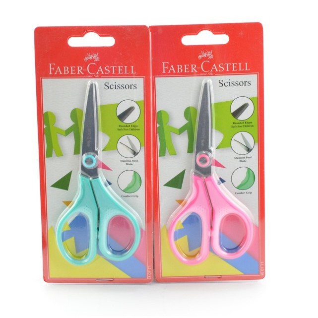 

[KIRIMHARIINI] - Gunting Soft Grip Faber Castell 1871 - Medium