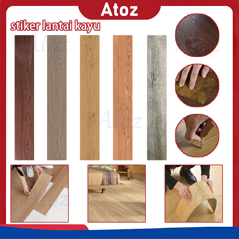 stiker lantai kayu/stiker lantai vinyl/stiker lantai motif kayu/lantai kayu parket