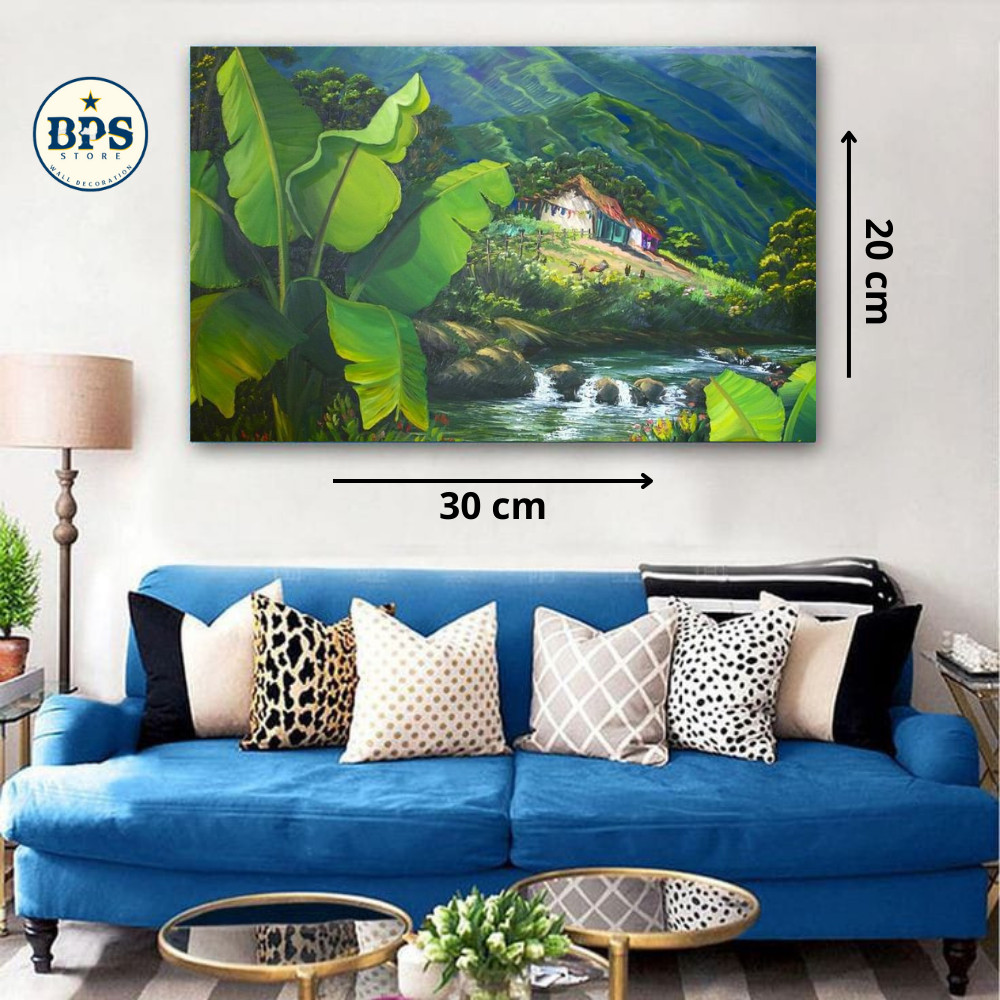 HIASAN DINDING PEMANDANGAN - POSTER KAYU PEMANDANGAN  - FOTO PEMANDANGAN - FOTO LUKISAN - DEKORASI R