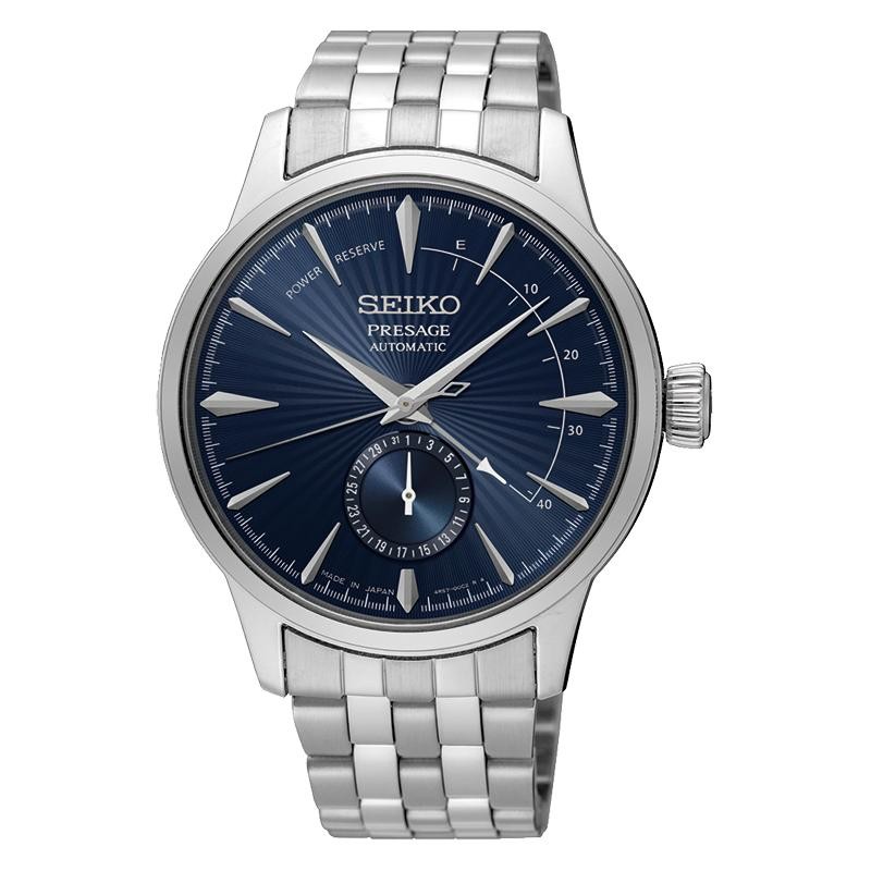 SEIKO PRESAGE SSA347J1 Power Reserve Navy Original Cocktail Bluemoon