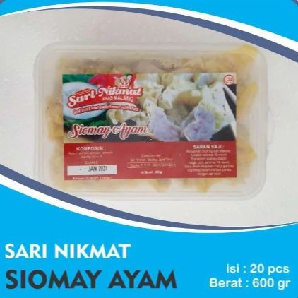 

SARI NIKMAT Siomay Ayam 600Gr isi 20Bj