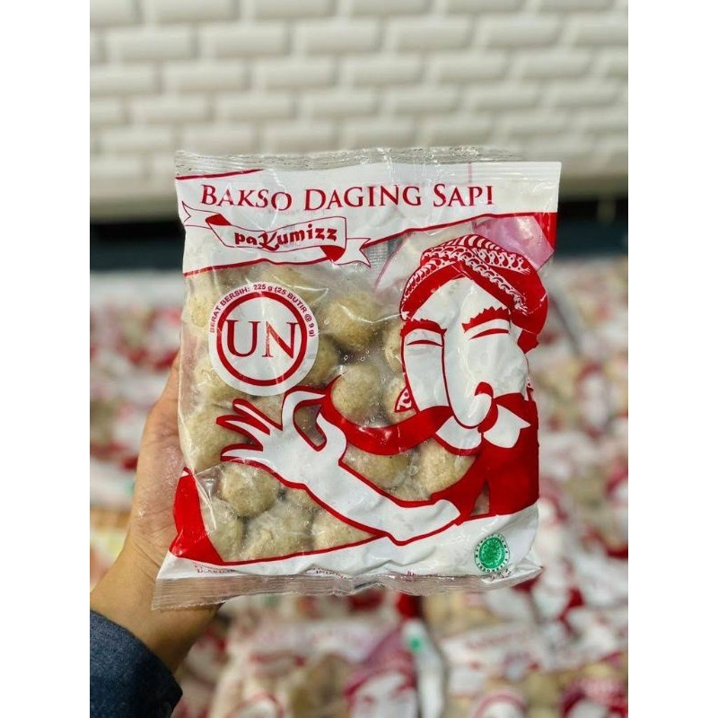 

BAKSO DAGING SAPI PAK KUMIS ISI 25pcs BONUS BUMBU - Terlaris