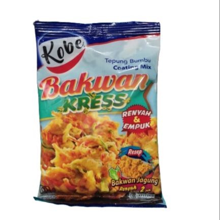

70gr kobe tepung bumbu coating mix bakwan jagung